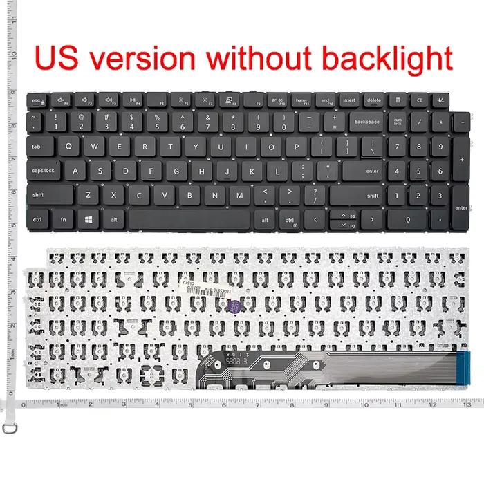 US/RU/SP nouveau clavier d'ordinateur portable pour Dell Inspiron 15 3525 3520 3511 3515 5501 5502 5