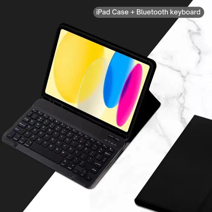 Étui pour clavier pour iPad 10e génération 10. 9 pouces 2022, étui pour clavier pour iPad 10e 2022 A