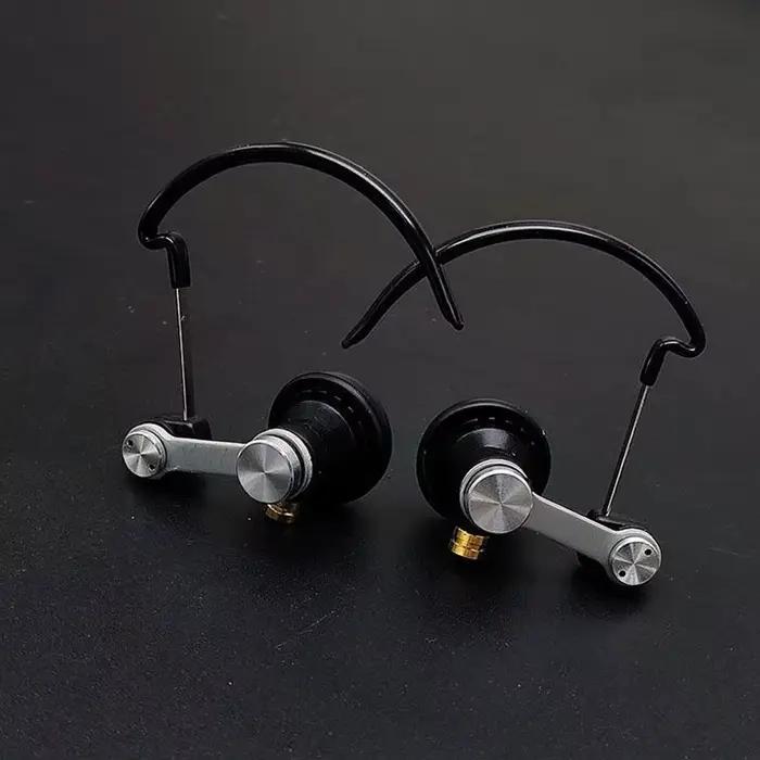 Écouteurs à crochets d'oreille de sport, alliage haut de gamme, pilote à diaphragme LCP, son HiFi MM