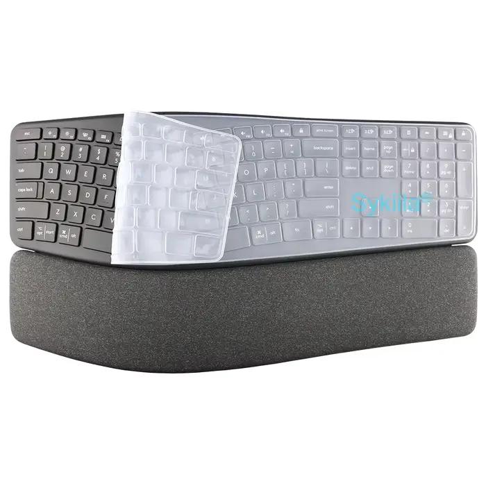 Juste de clavier pour Logitech ERGO K860, Logi Business, étui de protection en silicone, accessoires