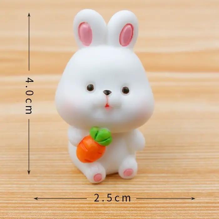Statue Miniature en Résine pour la Décoration de la Maison, Souris, Lapin, Tigre, Animaux d'Auckland