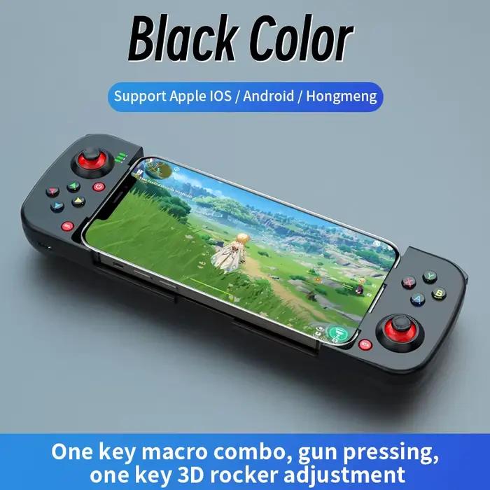 Manette de jeu extensible sans fil BT 5.0, manette de jeu, manette de jeu rétractable, commutateur P