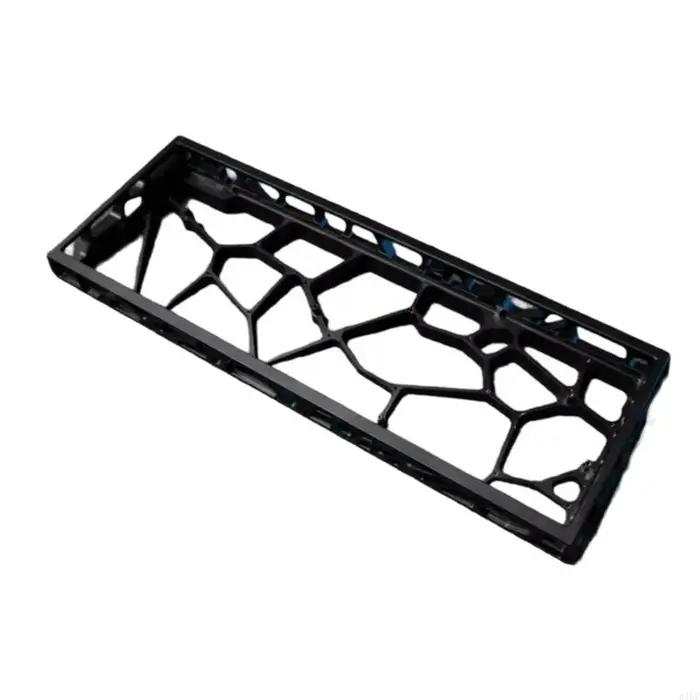 Cadre clavier en métal aluminium GH60, améliore Ventilation pour les claviers mécaniques GH60 GT60,