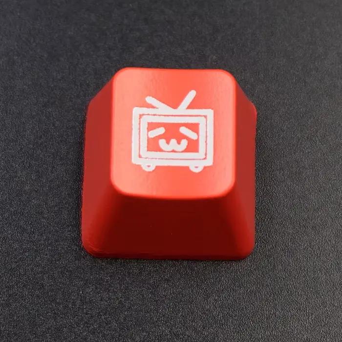 Clavier mécanique personnalité rétro-éclairage keycap rouge pour transformateurs chauve-souris araig