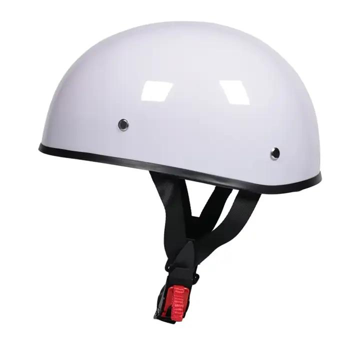 Petits casques de scooter, casque de moto, demi-casque, casque gourd, casque quatre saisons portable