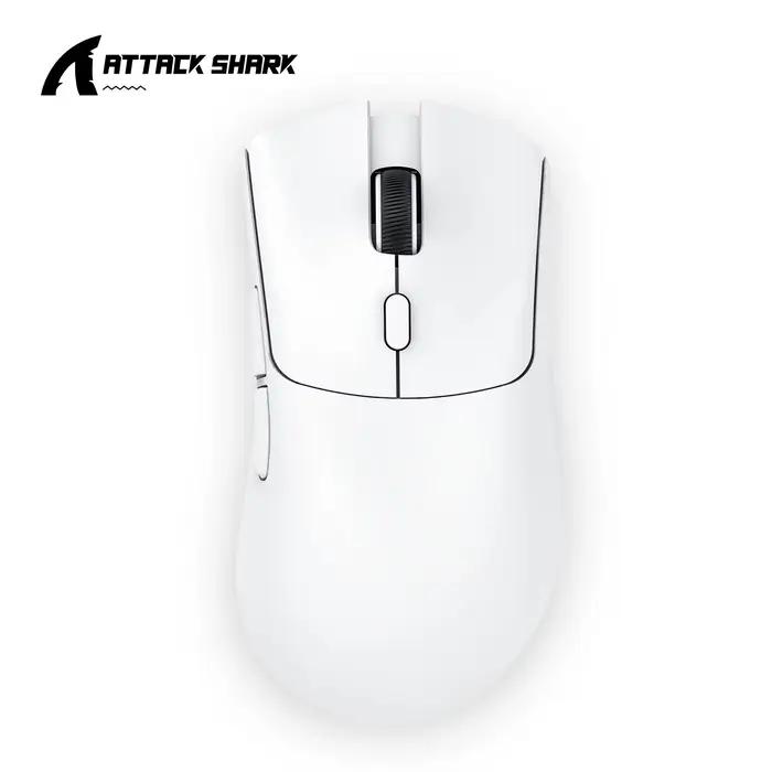 Souris Bluetooth ATTACK SHARK R1, spirale, examinée par influenceurs, marque authentique, capteur PA