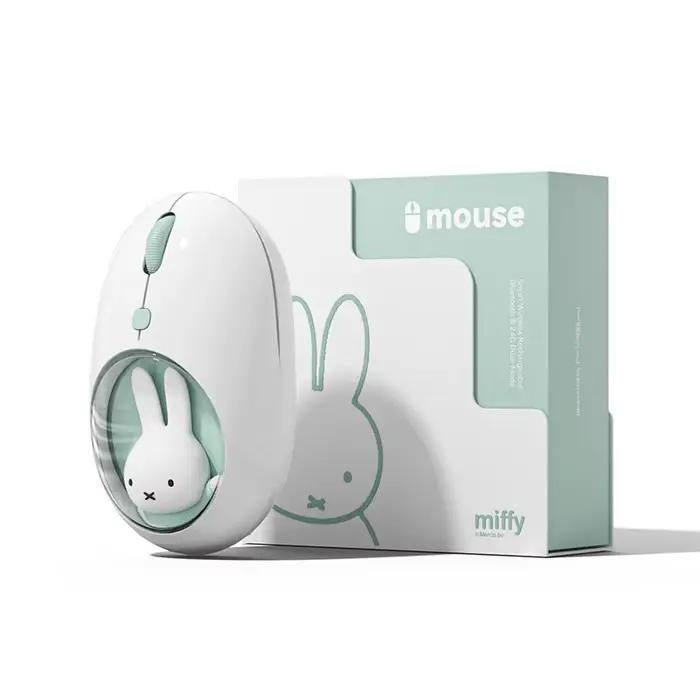 Miffy – souris Bluetooth sans fil pour filles, apparence haut niveau, Portable, adaptée à un usage a