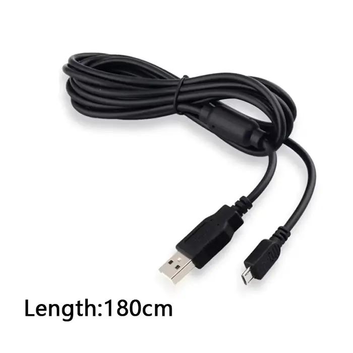 Câble de données USB pour manette de jeu PS4, câble de chargement pour Playstation PS4/PS4 Slim/PS4