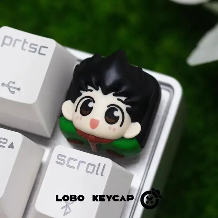 Capuchons de touches Lobo, capuchons de touches de dessin animé Hunterxhunter, Chrollo Lucilfer, per