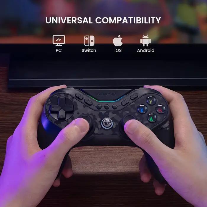 Manette de jeu pour téléphone portable GameSir Tarantula Pro avec effet Hall, contrôleur de commutat