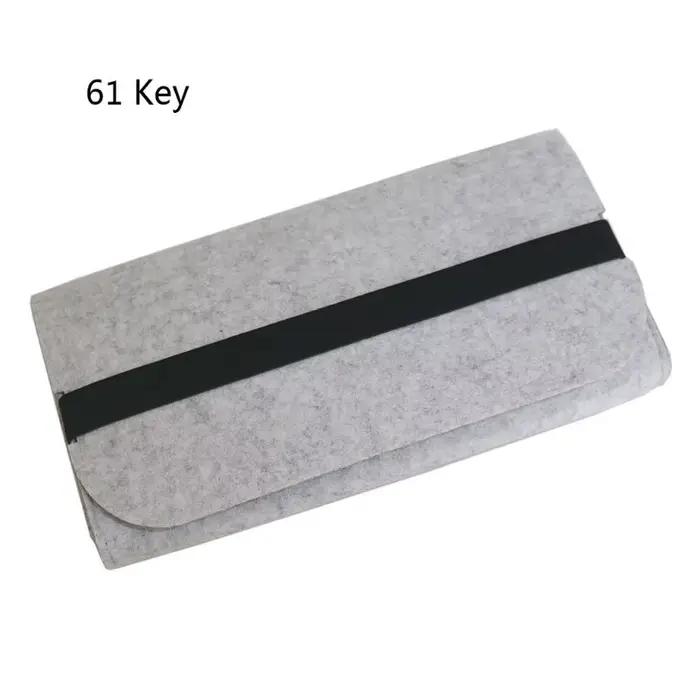 Sacoche pour clavier mécanique 61/ 68/ 87/ 104 prédire, sac de rangement portable en poudre durable