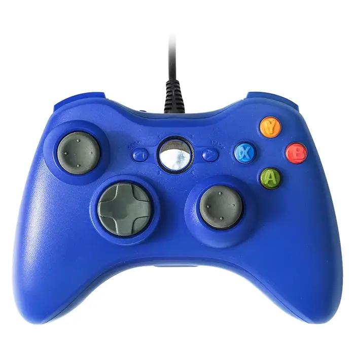 Contrôleur sans fil/filaire pour contrôleur de jeu Xbox 360 avec Turbo à double Vibration Compatible
