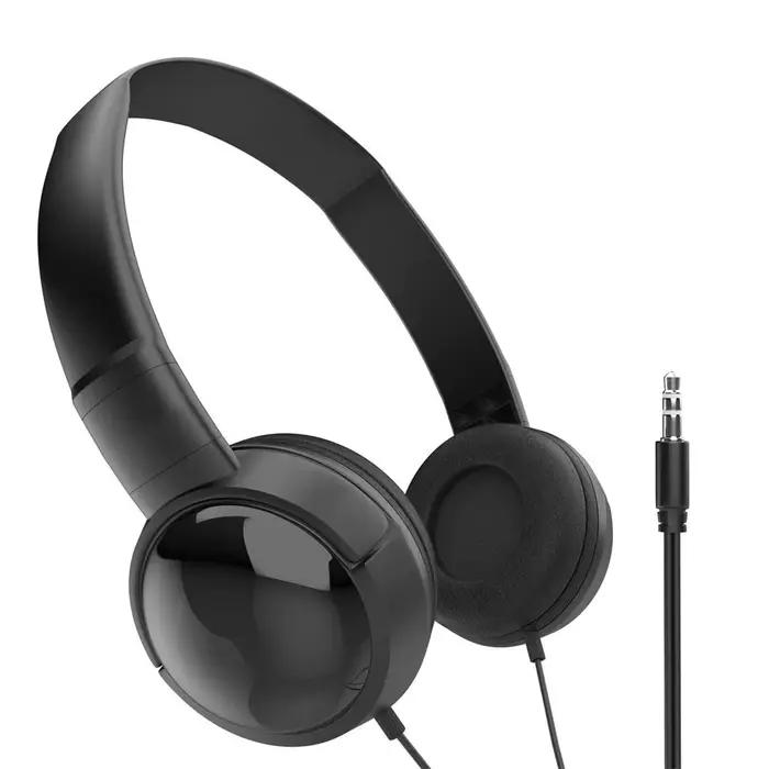 Écouteurs de musique sur l'oreille Wierd casque HiFi stéréo musique stéréo 3.5mm casque réglable Aud
