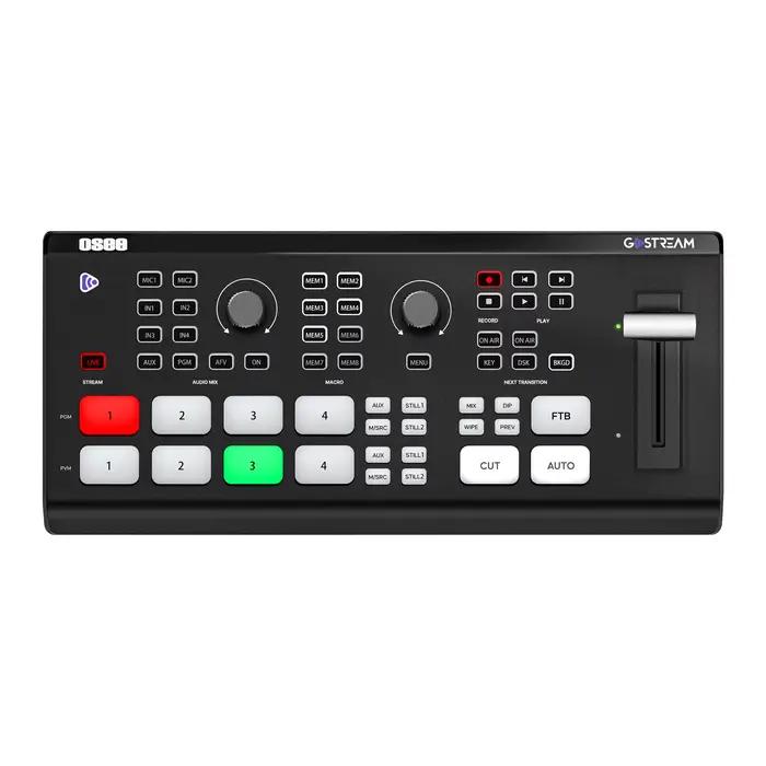 OSEE Gostream Deck 4K Commutateur vidéo en direct 4 canaux compatible HDMI pour le streaming et l'en