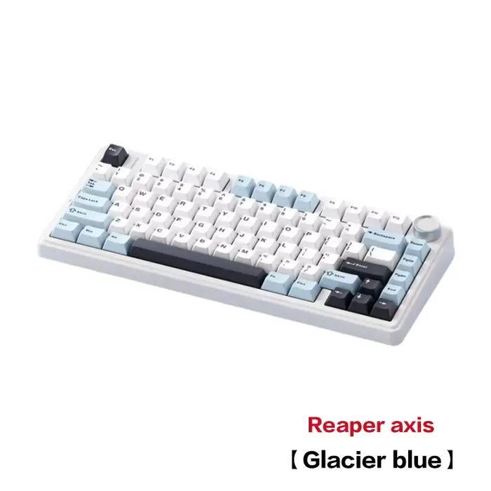 Clavier mécanique AULA F75, sans fil avec trois modes, structure de joint, touches entièrement rempl