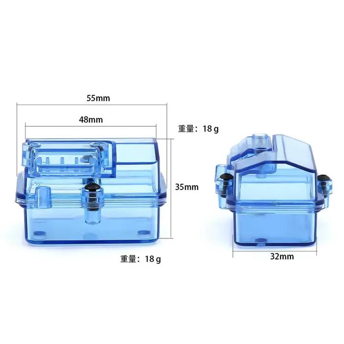 Boîte récepteur étanche pour voiture télécommandée, modèle de voiture, bateau pour chenille axiale R