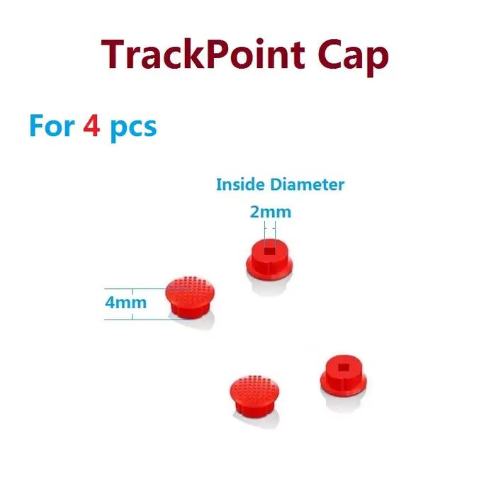 4x capuchons TrackPoint rouges pour pointeur de souris, 2mm 2x2mm, adaptés pour Lenovo Thinkpad T460