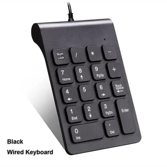2.4G Portable USB Ultra-mince 18 touches clavier numérique pavé numérique clavier numérique pour ord