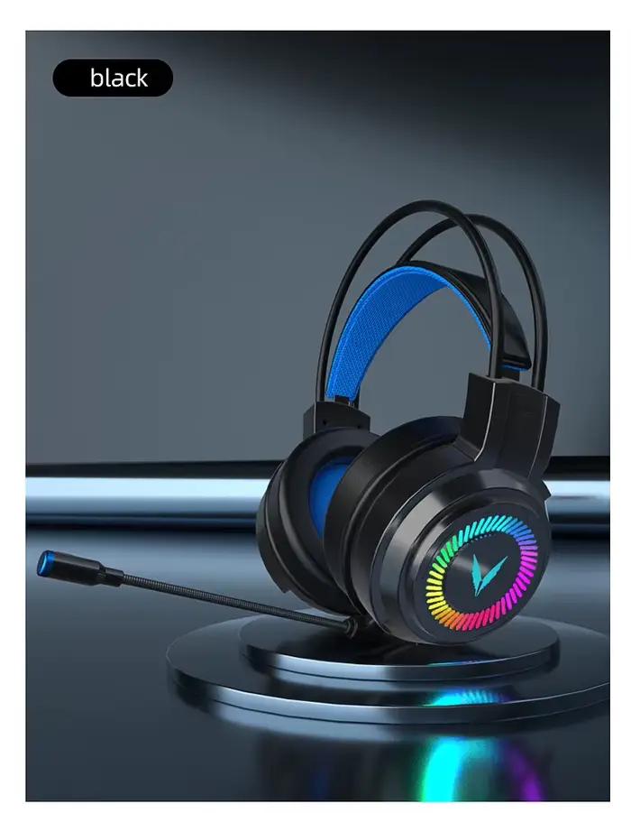 G58 G60 casque de jeu 7.1 stéréo SVirtual Surround basse écouteur casque avec micro lumière LED pour