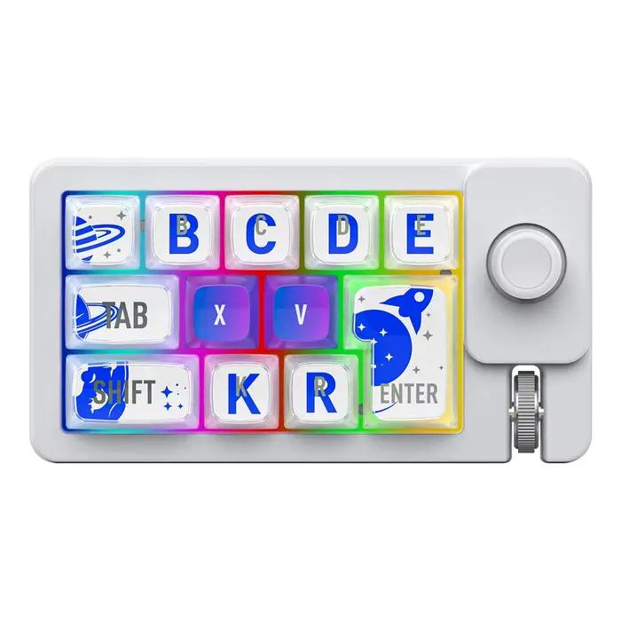 W910 USB/Bluetooth/2.4G filaire/sans fil Programmable clavier de jeu mécanique clavier d'échange à c