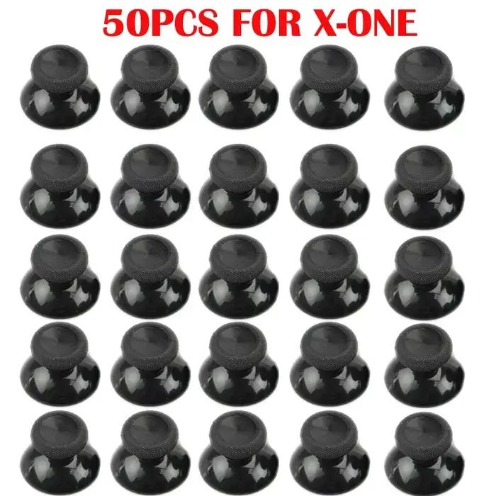 50 Pièces de Remplacement pour Manettes : Capuchons de Joysticks Analogiques en Forme de Champignon
