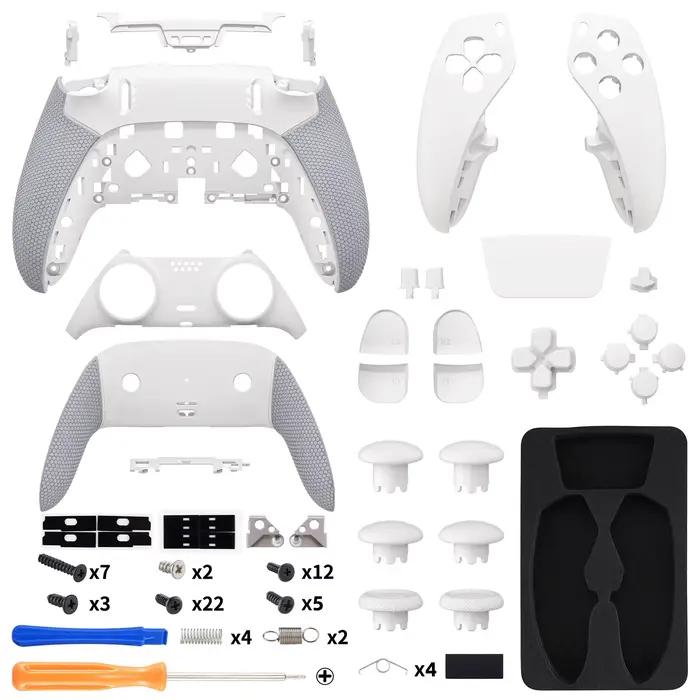 eXtremeRate Beyond-ARC Kit complet de coques et boutons pour manette PS5 Edge, plaque arrière en cao