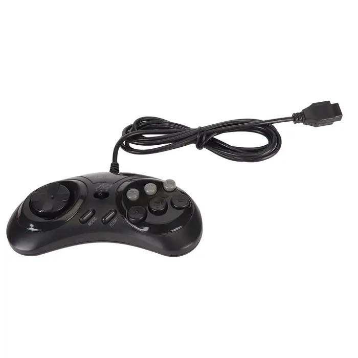 Pour contrôleur Sega 9 broches 16 bits contrôleur de manette Portable ergonomique pour contrôleur Se