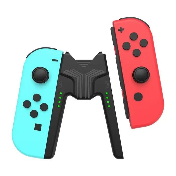 Manette de jeu sans fil en forme de V, poignée de Charge gauche et droite pour interrupteur, Charge