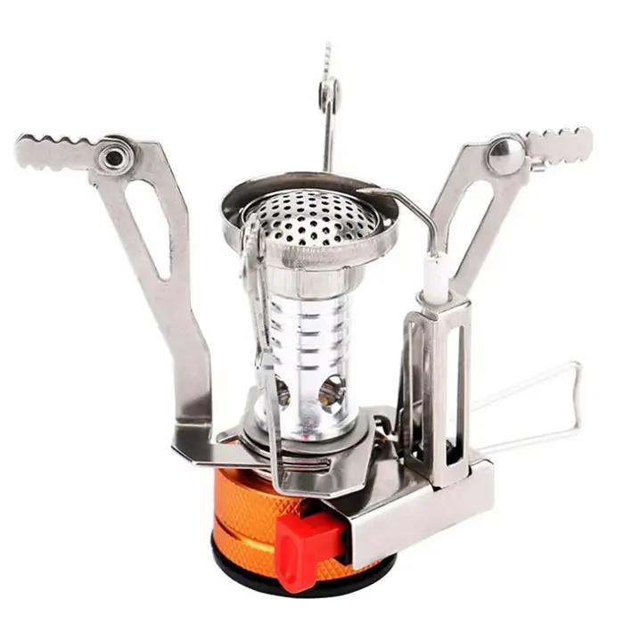 Cuisinière à gaz accessoires de Camping Portable Camping en plein air en alliage d'aluminium Ultra l