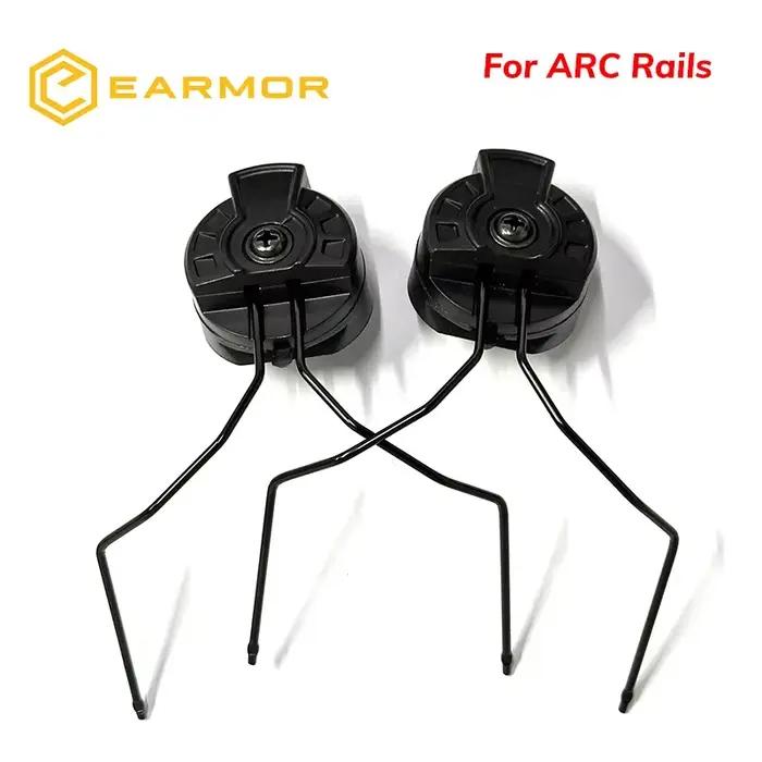 EARMOR – cache-oreilles de tir, Rail de casque ARC et EXFIL, adaptateur de Rail de casque tactique,