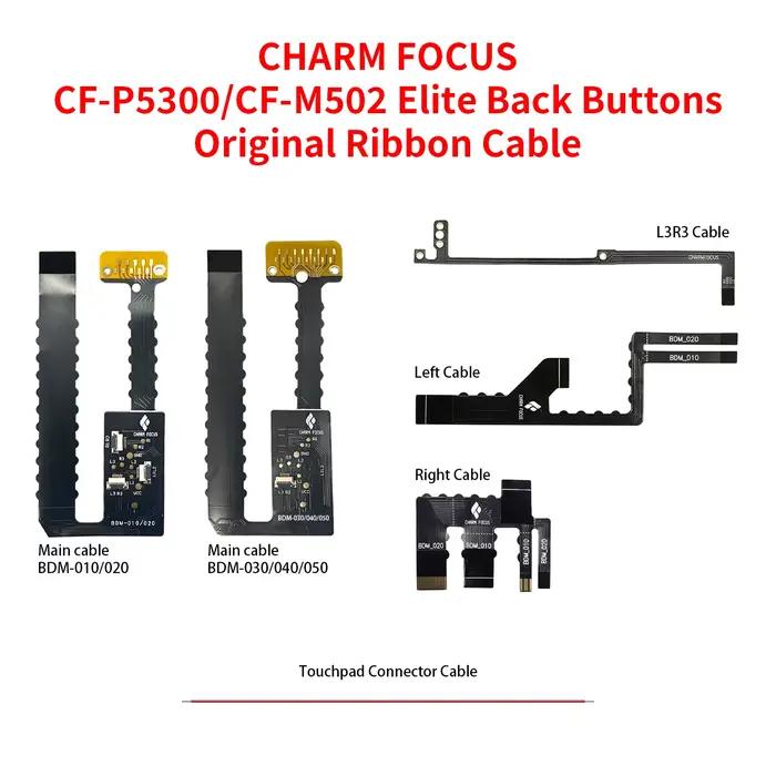 Kit de remapping CHARMFOCUS RISE2 et RISE4 pour manettes PS5 – Remplace le câble plat FPC principal