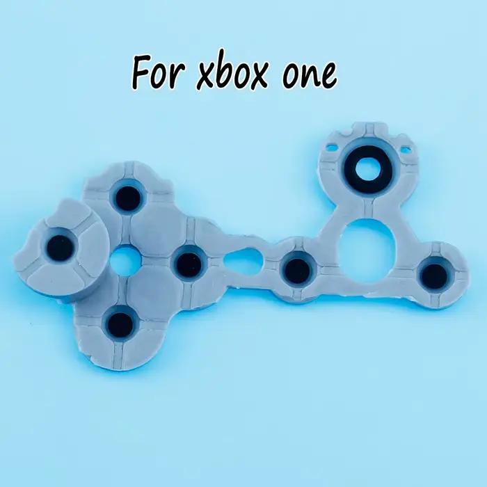 1 PC contrôleur sans fil en caoutchouc conducteur pour Xbox One S slim X/série One S X/Elite V1 V2 m