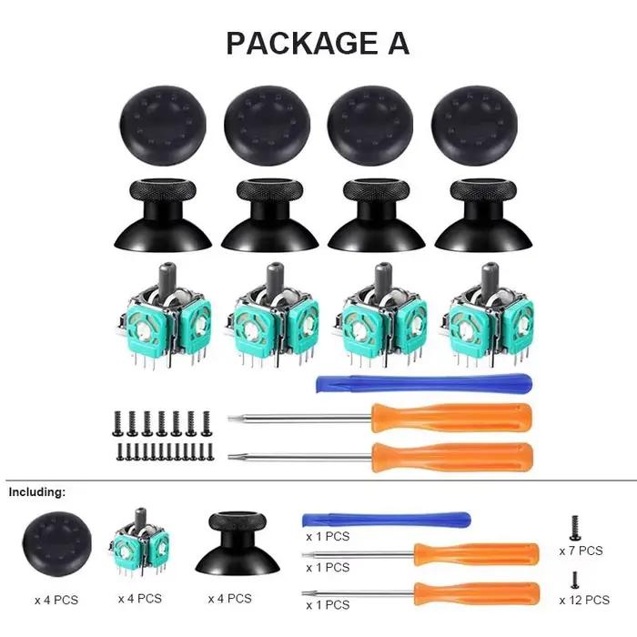 Joystick de remplacement pour Xbox One, bâton analogique de contrôle pour contrôleur Xbox série X/S,