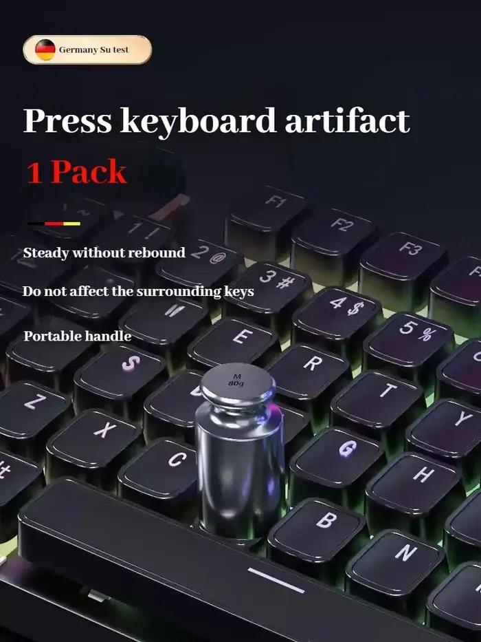 Dispositif de pression automatique pour clavier, assistant de jeu, touches physiques, multi-claviers