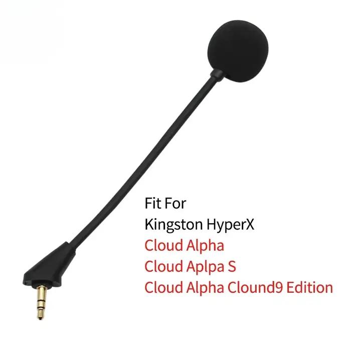 Microphones pour casques Kingston HyperX Cloud Alpha S 2 II X Core Pro Cloud Flight Cloud9 Edition,