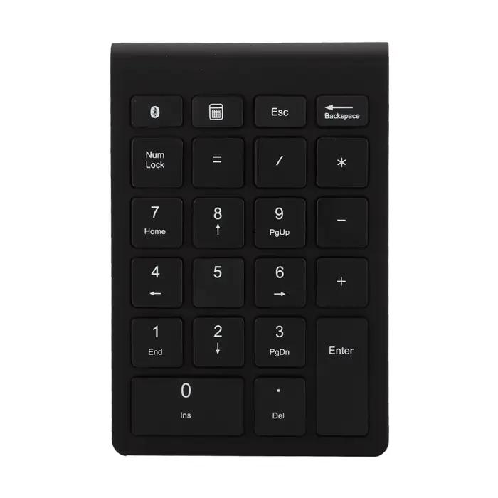 Clavier numérique Bluetooth 22 touches sans fil Ultra mince ergonomique pavé numérique pavé numériqu