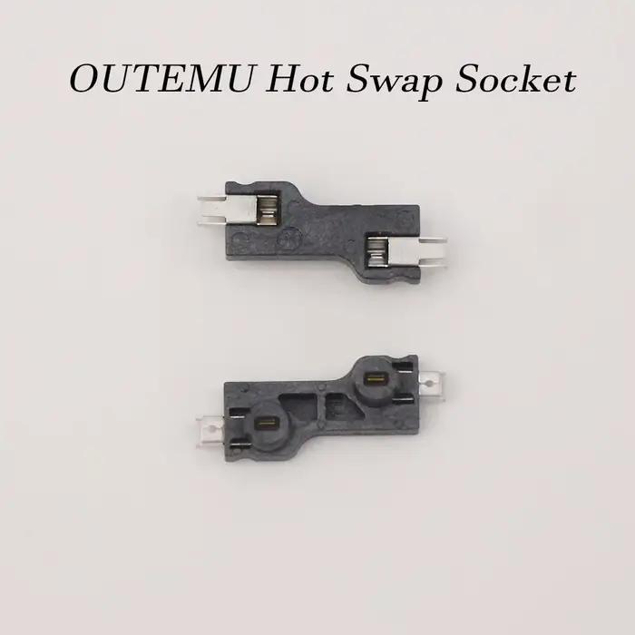 Outemu-Prise PCB échangeable à chaud, clavier mécanique, bricolage, adaptateur de prise chaude, aucu