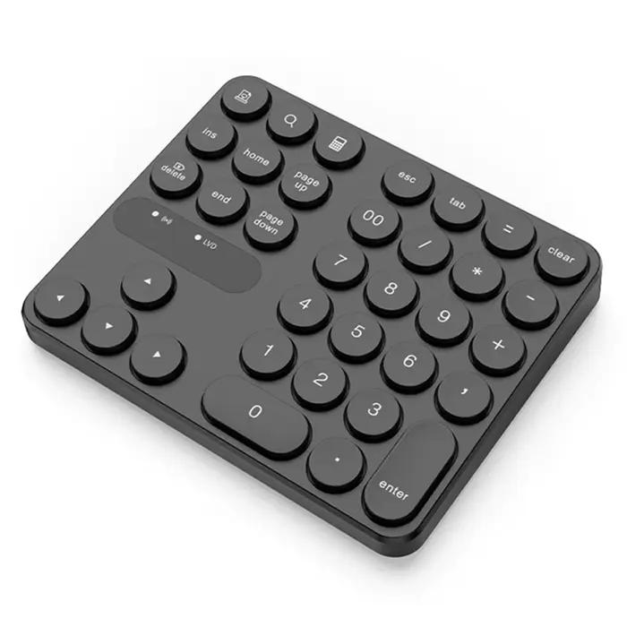 Mini clavier numérique sans fil 2.4G, 35 touches, clavier numérique pour comptabilité, clavier exter