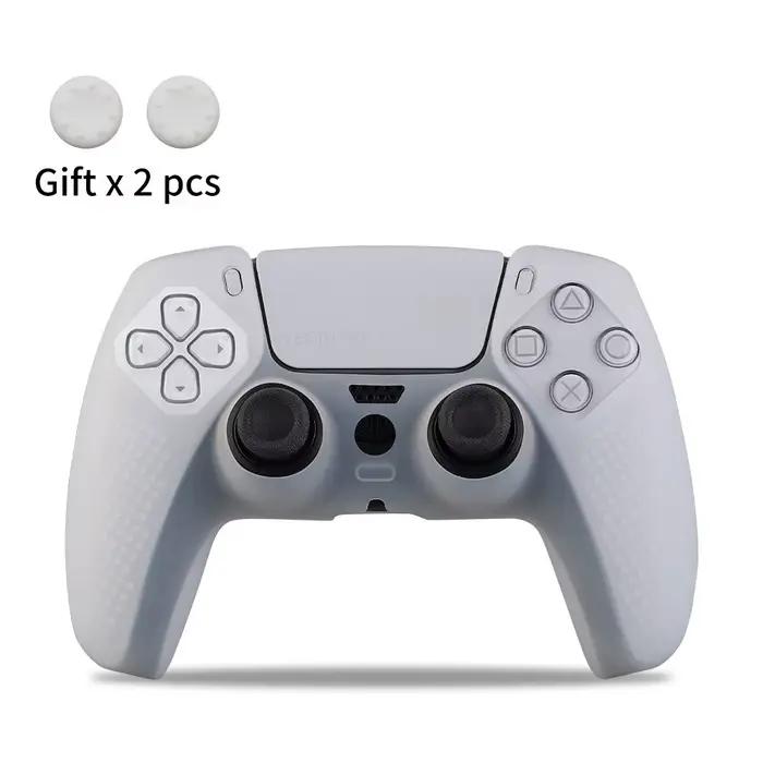 Juste de protection en silicone pour manette PS5, accessoires de manette PS5, étui en caoutchouc pou