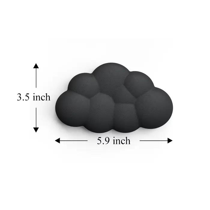Tapis de souris nuage, repose-poignet pour clavier, coussin de Support en mousse à mémoire de forme