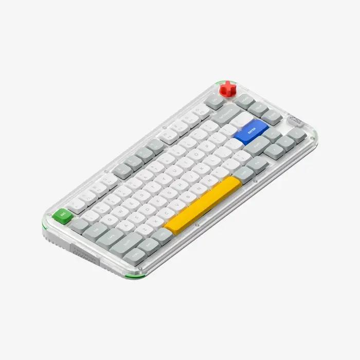 NuPhy ® NuPhy Kick75 Profil hybride QMK/VIA Firmware pour clavier mécanique personnalisé QMK/VIA