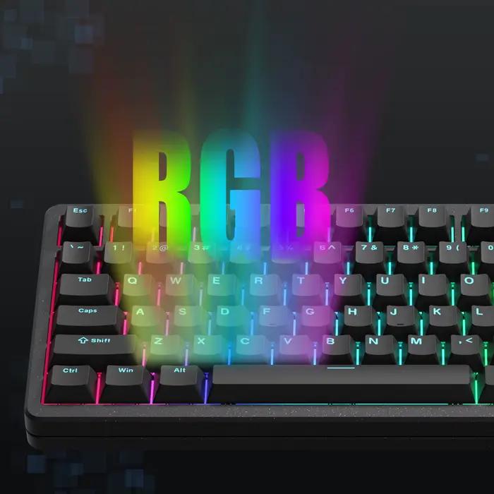 Womier SK75 TMR 75% clavier mécanique magnétique sans fil Tri-Mode Bluetooth/2.4G/USB-C