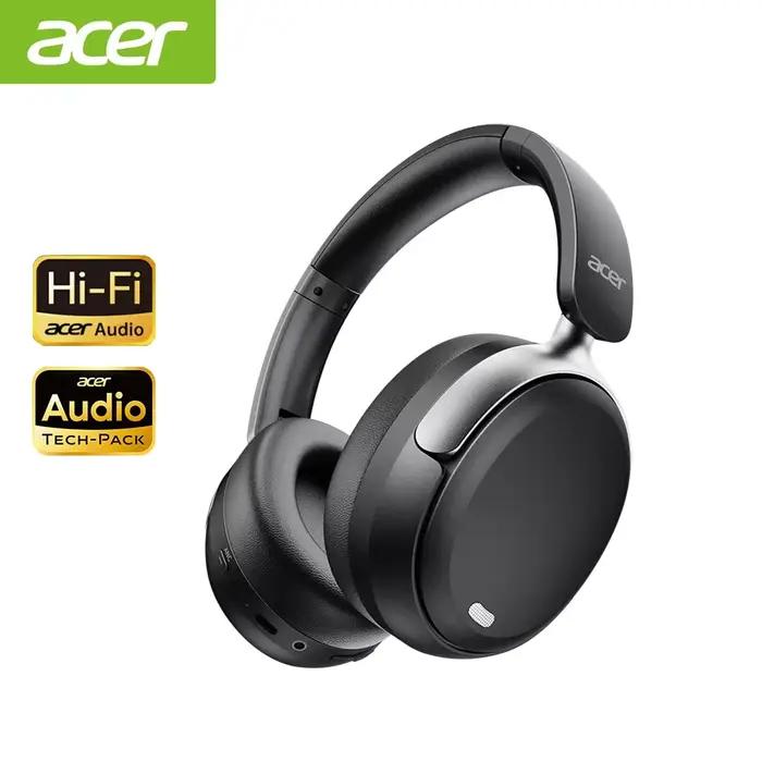Casque audio Acer ANC HIFI Bluetooth 5.4 avec réduction de bruit de 48 dB