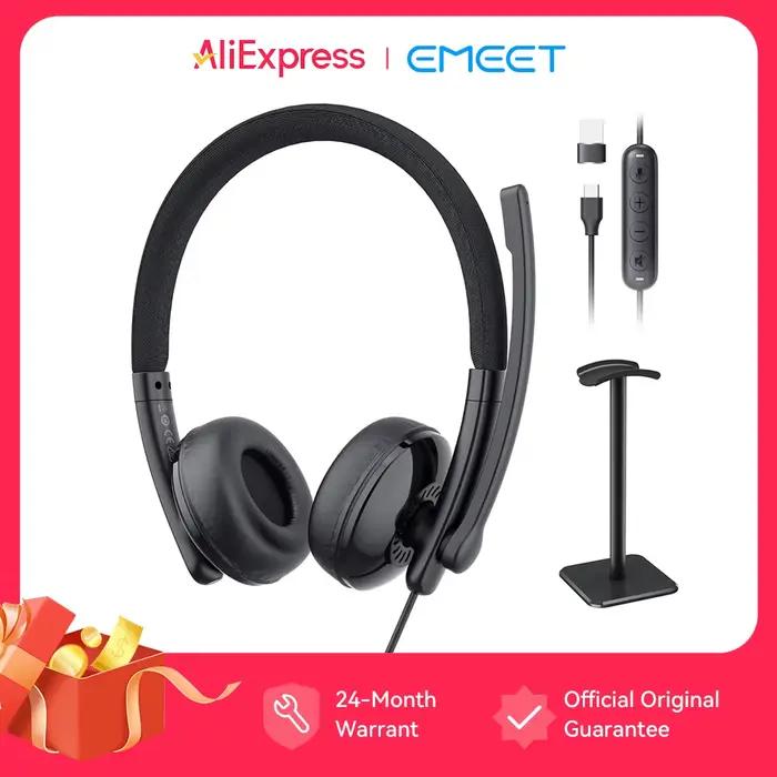 Casque filaire USB pour ordinateur