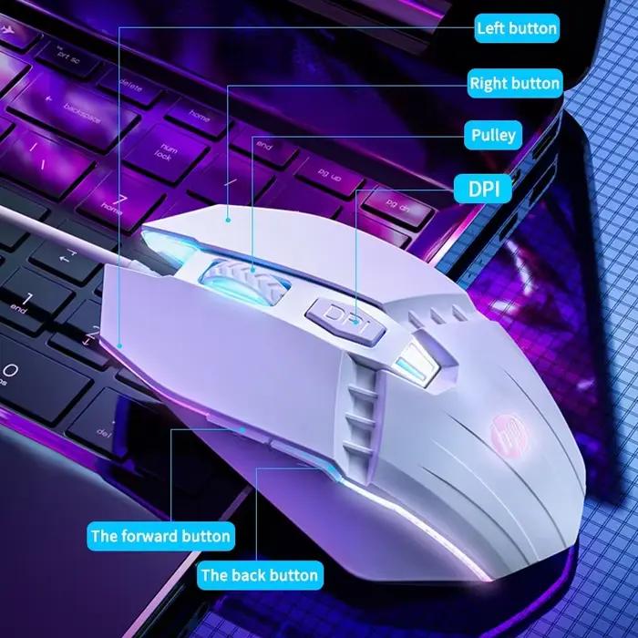Souris de jeu filaire Dallas