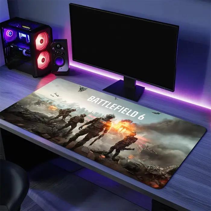 B-Battlefield 6 tapis de souris de jeu Cool