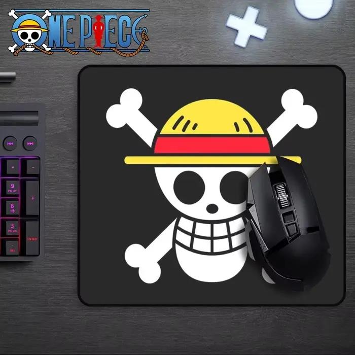 Tapis de souris dessin animé One Piece Anime Kawaii pour clavier