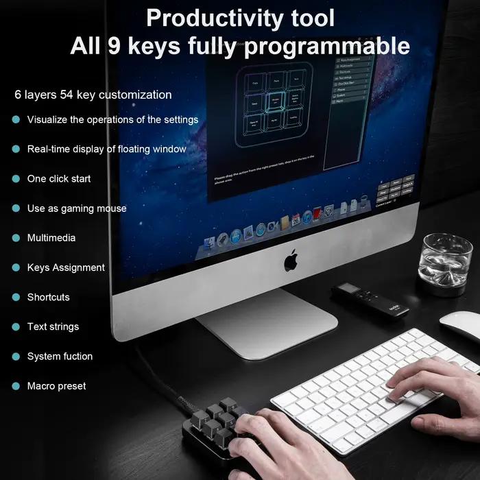Clavier Macro pour jeu de travail