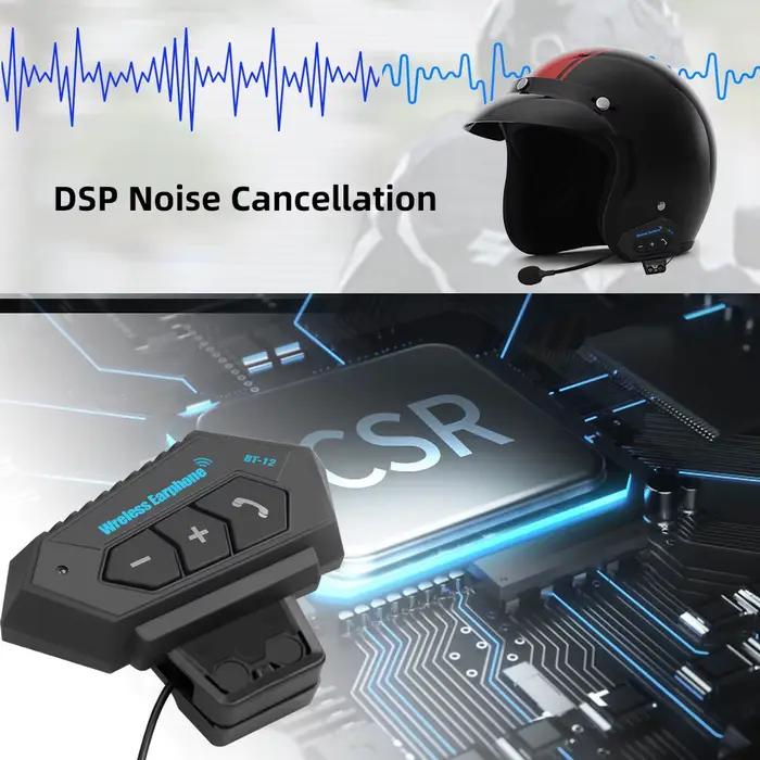 Casque de moto Bluetooth avec micro