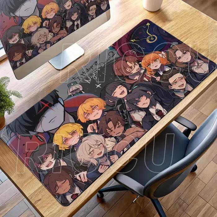 Tapis de bureau XXL pour jeux vidéo Limbus Company